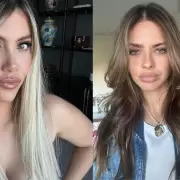 Navidad de alto voltaje fashion: la China Su�rez pas� por caja en Palermo y Wanda Nara recibi� un regalo m�s que lujoso