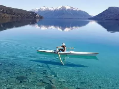 Villa Traful, en la Patagonia