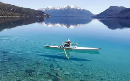 Villa Traful, en la Patagonia