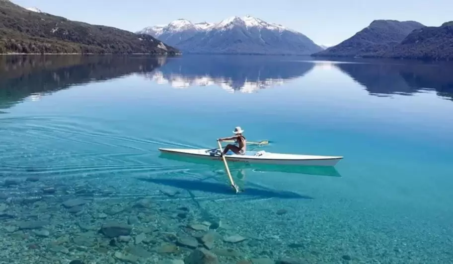 Villa Traful, en la Patagonia