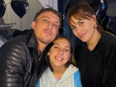 El Polaco, Valeria Aquino y su hija Alma Cwirkaluk