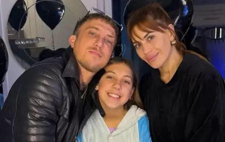 El Polaco, Valeria Aquino y su hija Alma Cwirkaluk