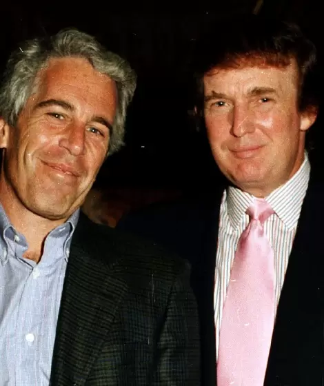 Epstein y Trump