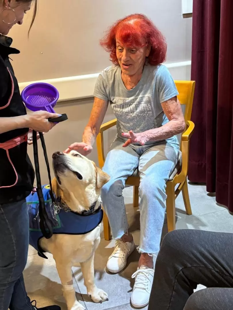 La caninoterapia gana cada día más adeptos en tratamientos gerontológicos