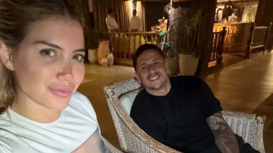Martin Migueles y Wanda Nara