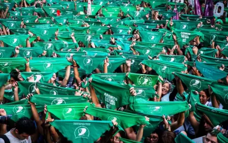Pa�uelazo por el aborto legal