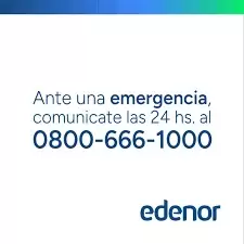 Edenor tiene l�neas espec�ficas para reclamar cortes de luz