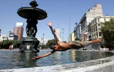 Ola de calor en CABA