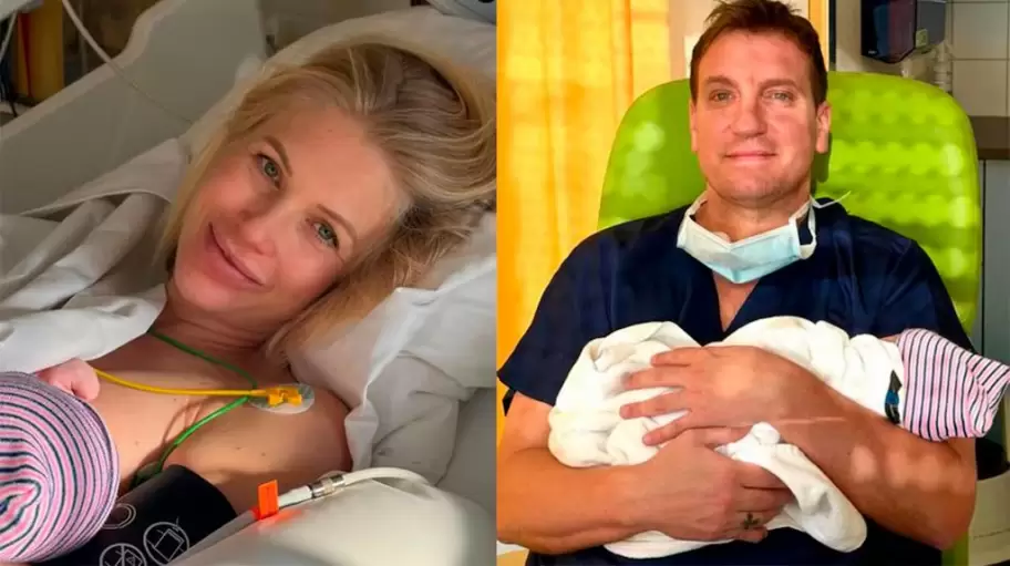 Naci� Lando, el quinto hijo de Maxi L�pez