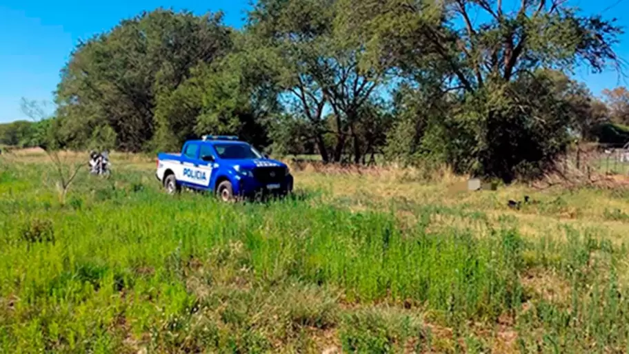 El lugar donde hallaron el cuerpo sin signos vitales de Delfina Aimino