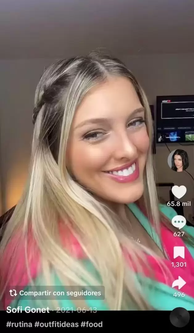 As� era "La Reini" antes de sus retoques est�ticos