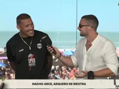 Nacho Arce con Nico Occhiato