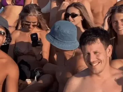 El momento en el que Lucas Blondel le propone casamiento a Morena Beltr�n