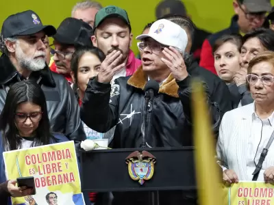 Petro tras la charla con Trump