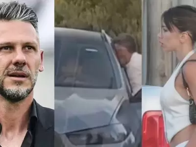 Mart�n Demichelis y su nueva novia