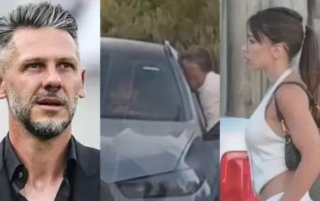 Mart�n Demichelis y su nueva novia
