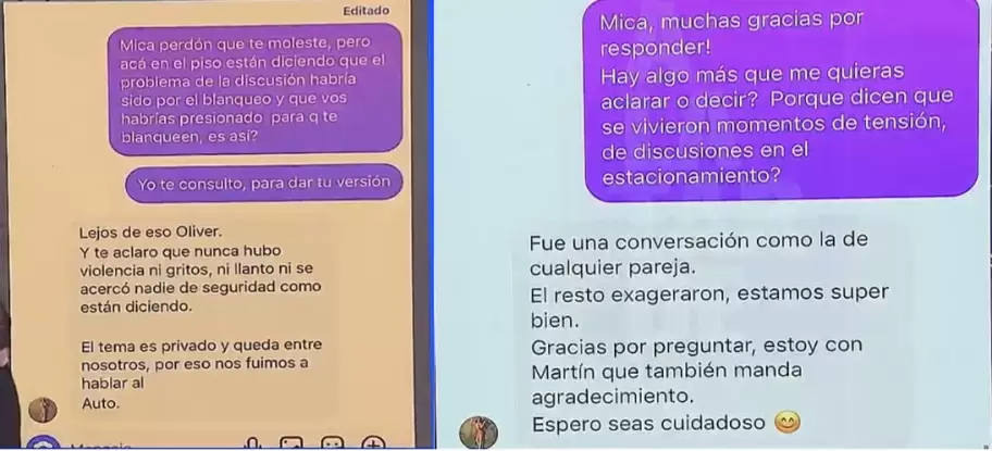 Martín Demichelis y su nueva novia