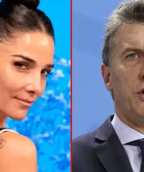 Juana Viale y Mauricio Macri