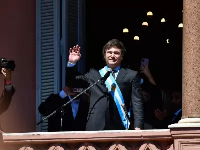 Javier Milei en Casa Rosada
