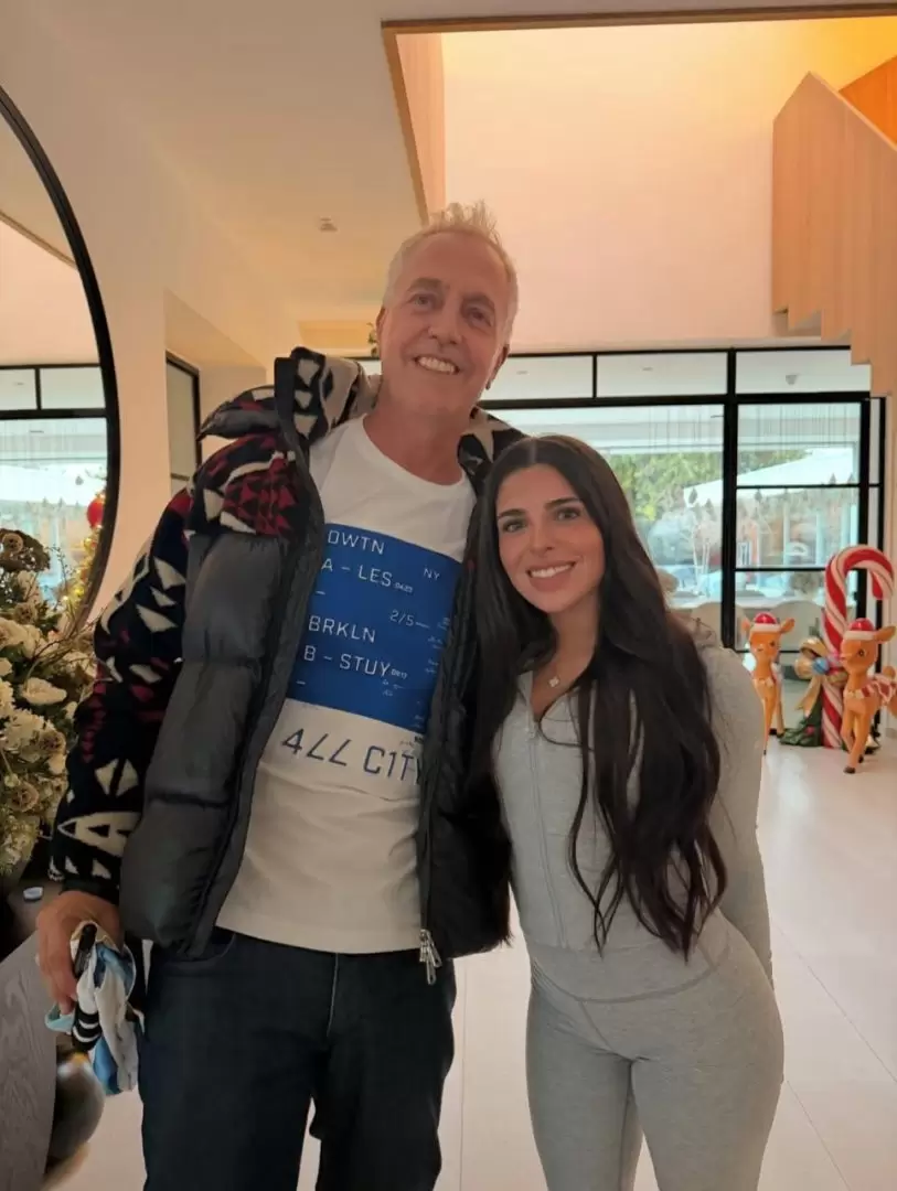 Valentina Cervantes recibió a Marley en su casa de Londres