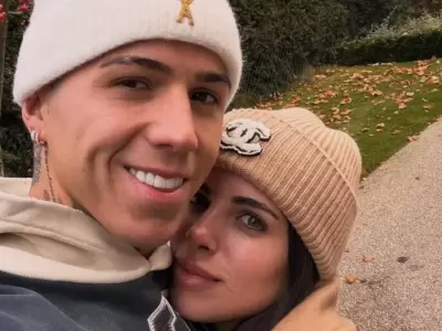 Enzo Fern�ndez y Valentina Cervantes