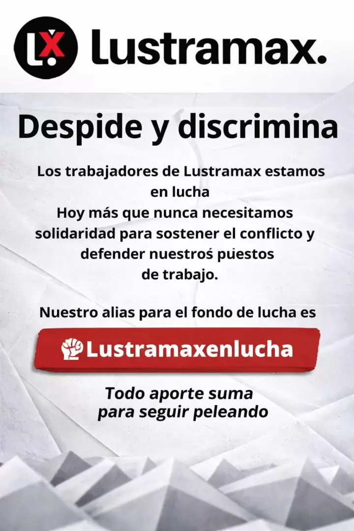 Trabajadores denuncian despidos masivos