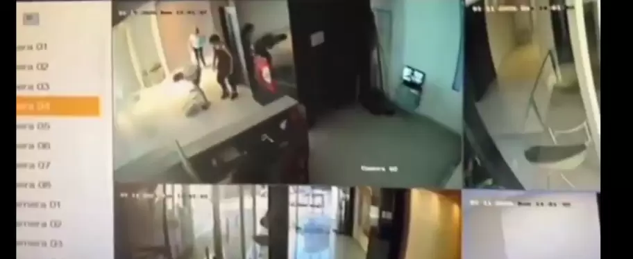 Momento de la golpiza