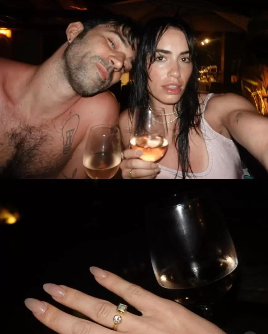 Lali Esp�sito anunci� que se casa con Pedro Rosemblat