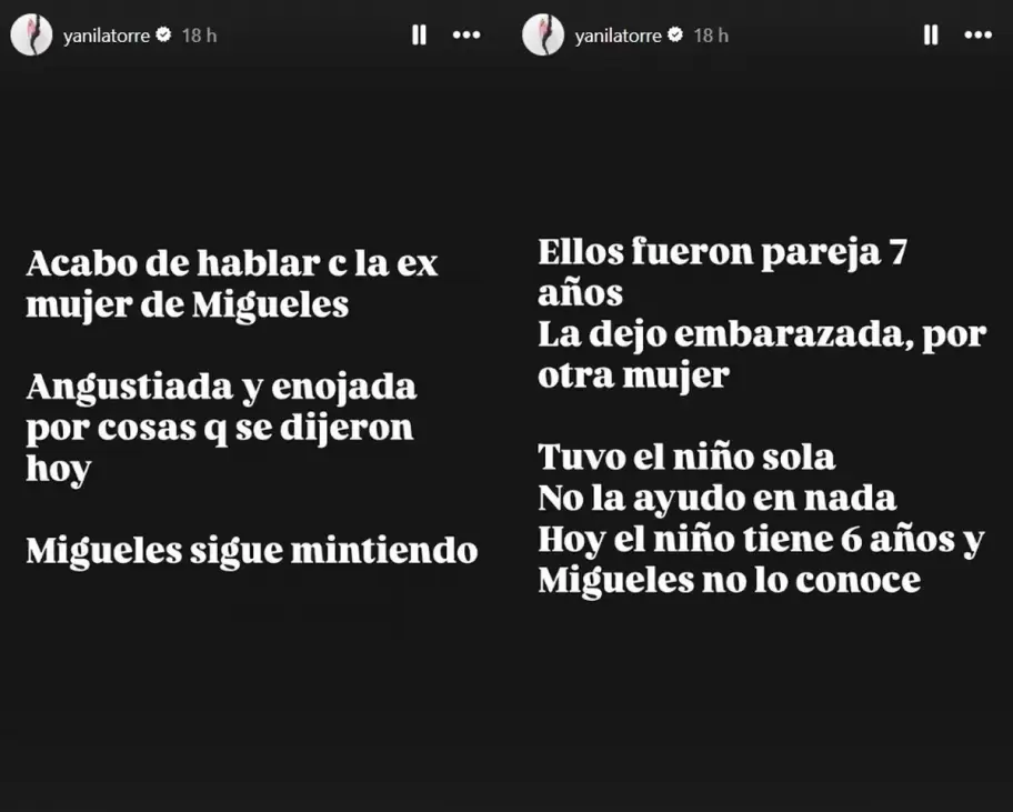 Yanina Latorre expuso las mentiras de Mart�n Migueles
