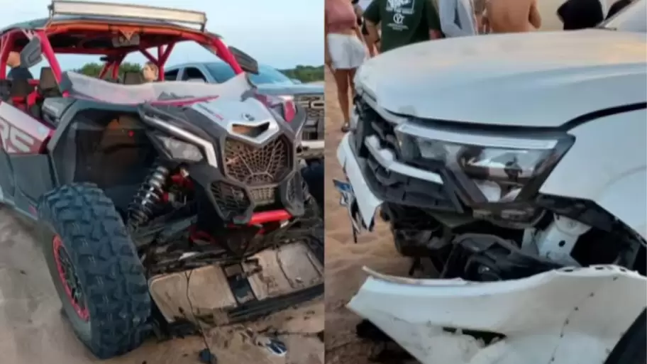 As� quedaron los veh�culos en el choque en el que Bastian Jerez casi pierde su vida