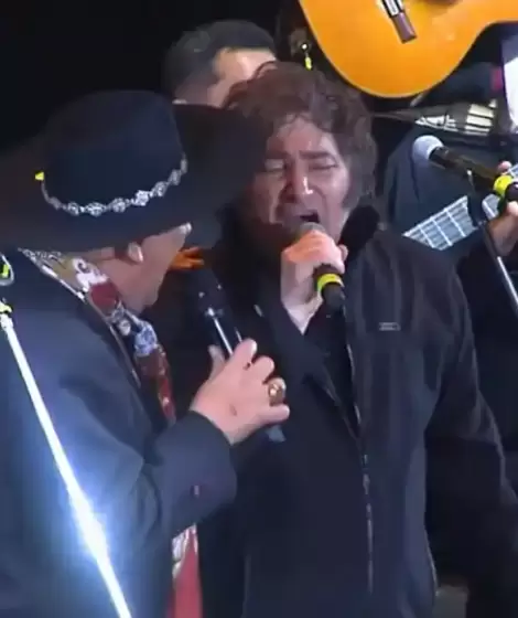 El Chaque�o Palavecino y Javier Milei