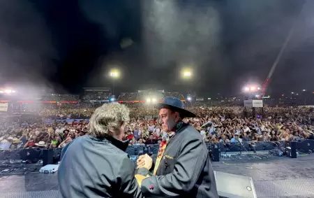 El Chaque�o Palavecino y Javier Milei