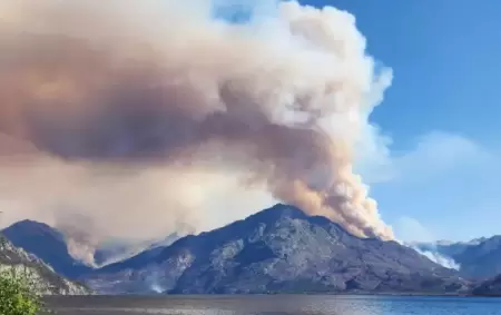 Una columna de humo se vio en la zona de Puerto Patriada y gener� la alerta entre los vecinos.