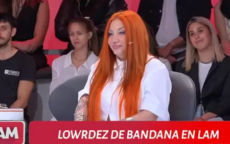 Lourdes Fern�ndez inc�moda ante las preguntas de De Brito