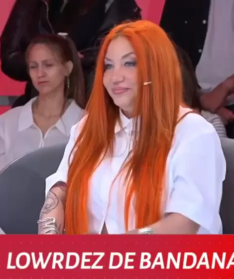 Lourdes Fern�ndez inc�moda ante las preguntas de De Brito