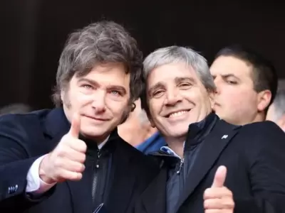 Javier Milei y Luis Caputo