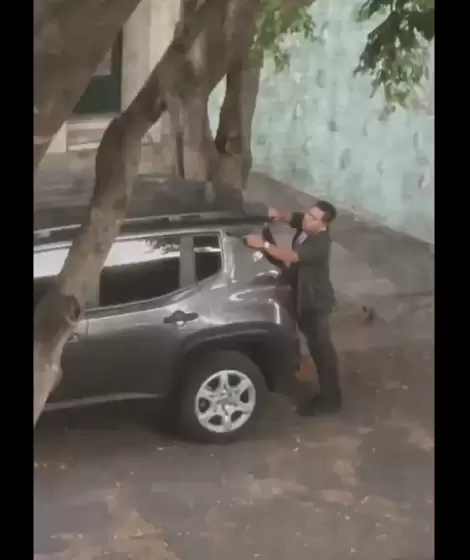 As� fue la secuencia del tiroteo