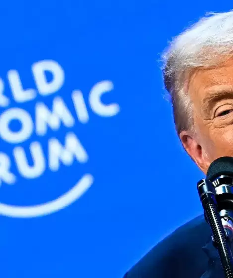 Donald Trump en Davos