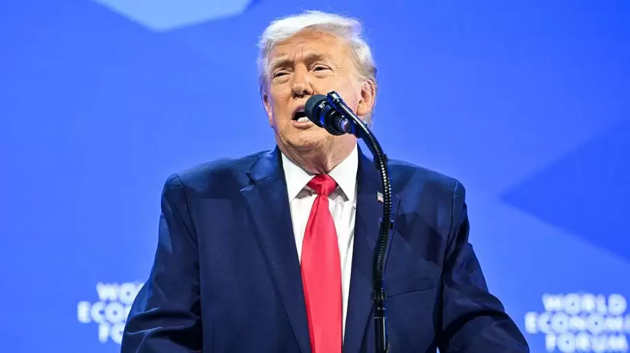 Donald Trump en Davos