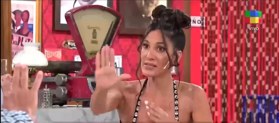 Silvina Escudero, indignada por el comentario de su compa�ero