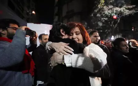 El d�a en el que CFK abraz� a Grabois
