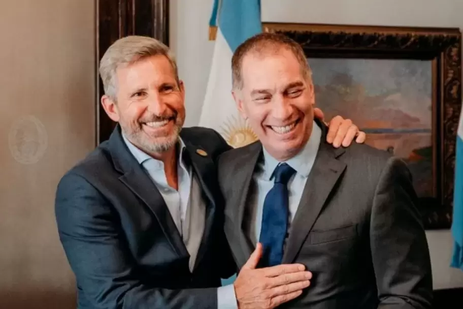 Rogelio Frigerio y Diego Santilli