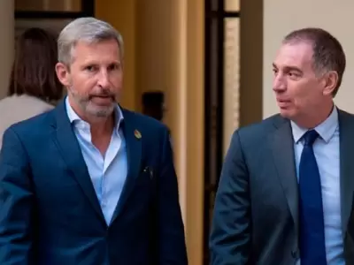 Rogelio Frigerio y Diego Santilli