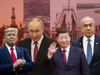 Donald Trump, Vladimir Putin, Xi Jin Pin, Benjam�n Netanyahu
