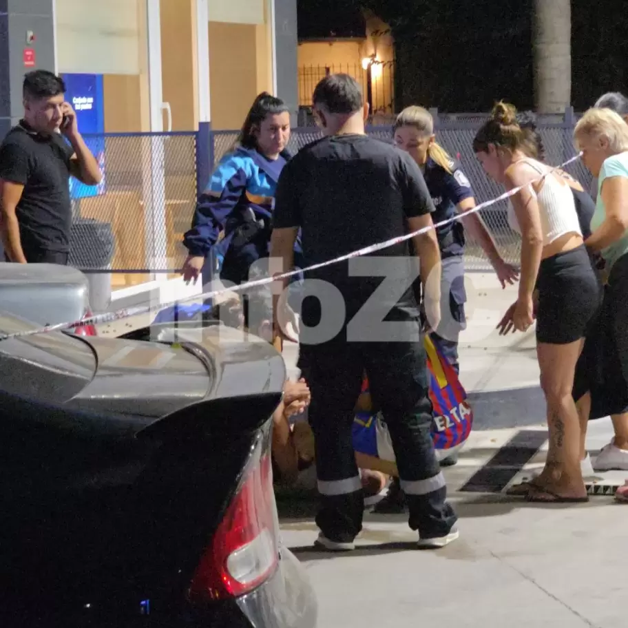 Una de las postales del crimen