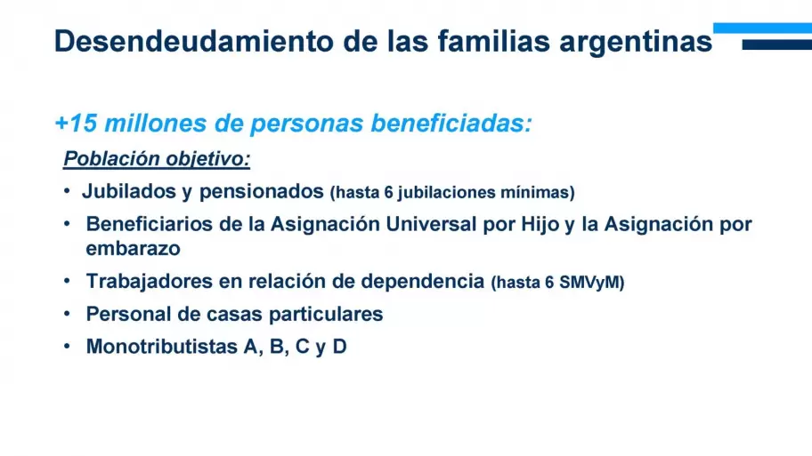 Detalles sobre el proyecto de ley