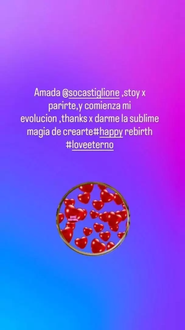 El mensaje de Moria a su hija