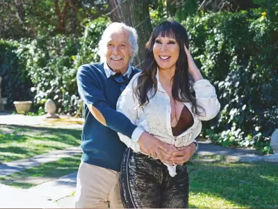 Pato Galmarini�y�Moria Cas�n