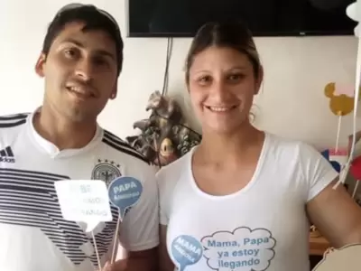 Leonel Mart�nez y su ex esposa