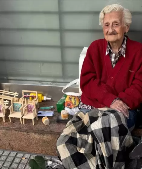 Mar�a In�s, de 89 a�os